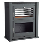 Salamandra a lenha HL-200 C/ Forno - FM